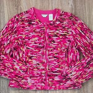 Laura Ashley Pink Multi-Color Patterned Girls' Jacket